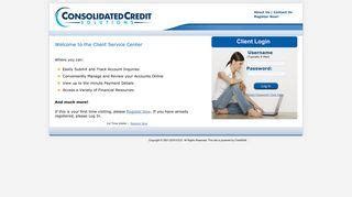 consolidated credit member login